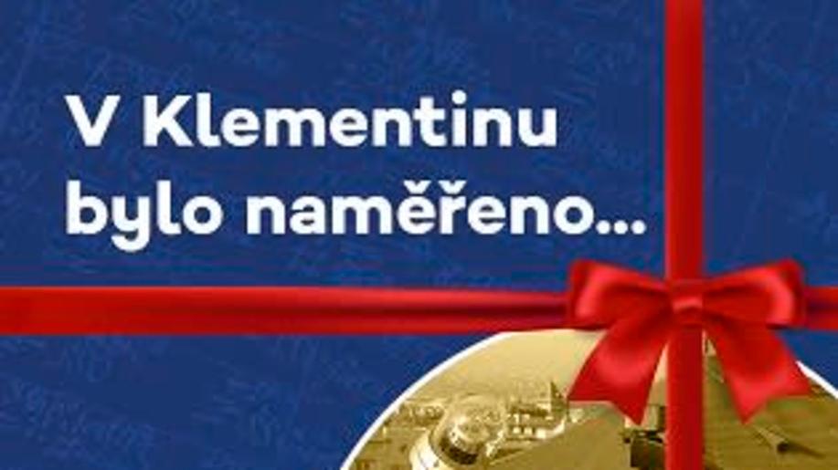 Vánoční dárek: kniha V Klementinu bylo naměřeno? za speciální cenu