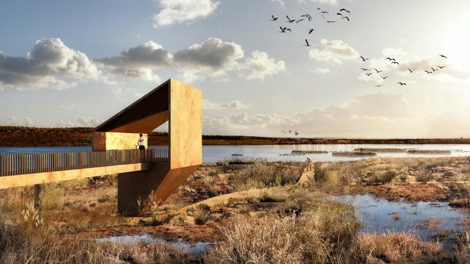 Startuje proměna okolí jezera Medard u Sokolova, která je symbolem transformace regionu 