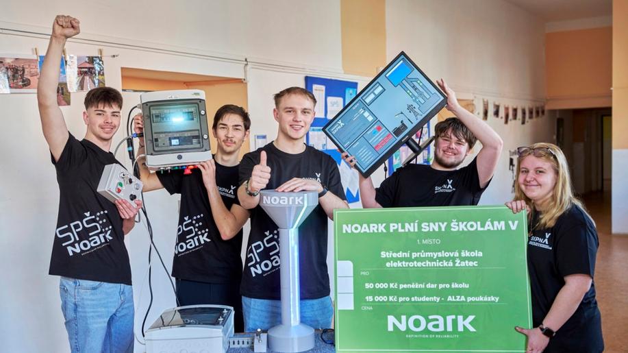 Studenti ze Žatce vyvinuli obranu proti blackoutům.  Budou reprezentovat Česko v Evropě!