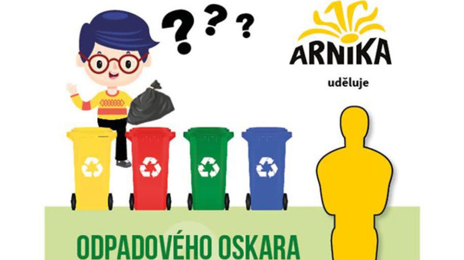 Arnika vyhlašuje 12. ročník Odpadového Oskara. Obce mohou posílat data za rok 2025