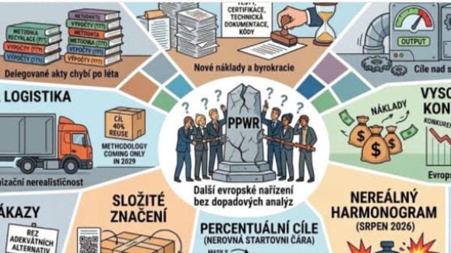 PPWR: Vážný problém, o kterém se většina firem bojí otevřeně hovořit
