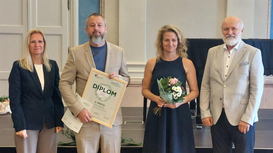 Ocenění Elektrooskar za sběr elektroodpadu v Karlovarském kraji za rok 2025 si odneslo město Toužim a obec Tatrovice