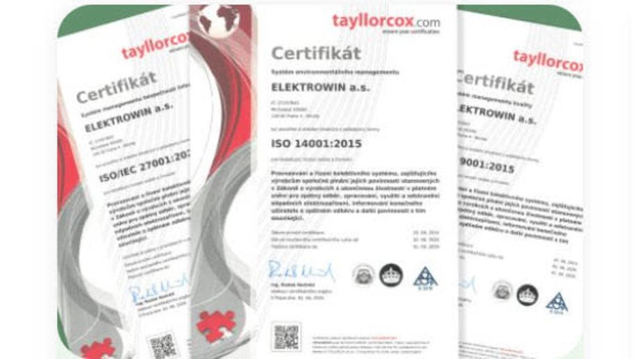 Recertifikace integrovaného systému řízení pro nás není jen razítko na certifikátu Recertifikace integrovaného systému řízení pro nás není jen razítko na certifikátu