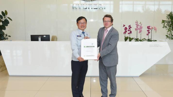 Společnost Hyundai obhájila certifikát o ochraně životního prostředí EMAS