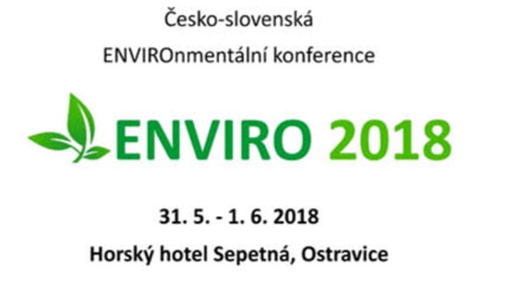 Konference ENVIRO 2018 - již za týden!