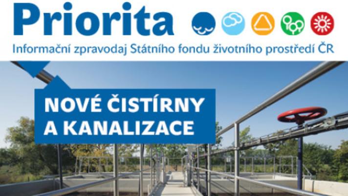 V Prioritě čtěte o miliardách na čistírny a dalších investicích do životního prostředí V Prioritě čtěte o miliardách na čistírny a dalších investicích do životního prostředí
