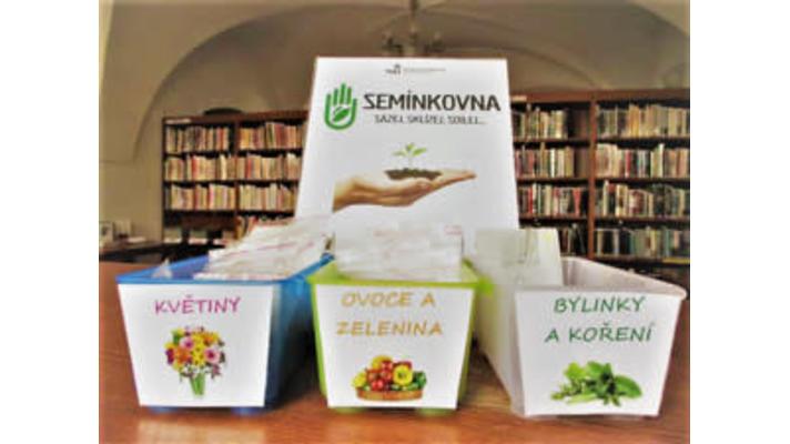 Moravská Třebová: Knihovna vstupuje mezi grenotéky, tj. semínkové banky Moravská Třebová: Knihovna vstupuje mezi grenotéky, tj. semínkové banky