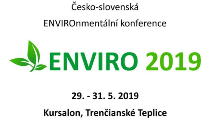 ENVIRO 2019 - Československá ENVIROnmentální konference
