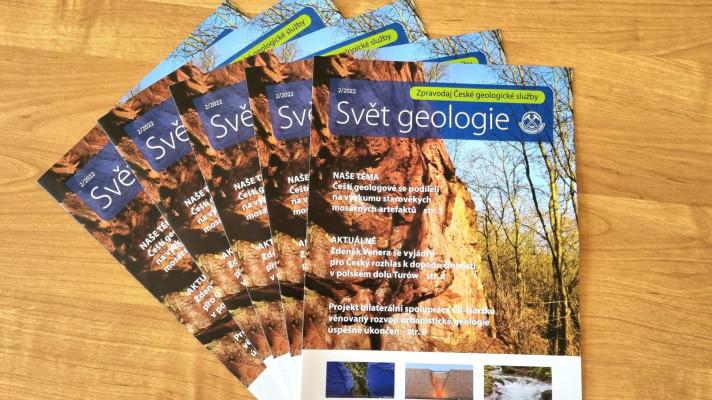 Česká geologická služba nově vydává magazín Svět geologie
