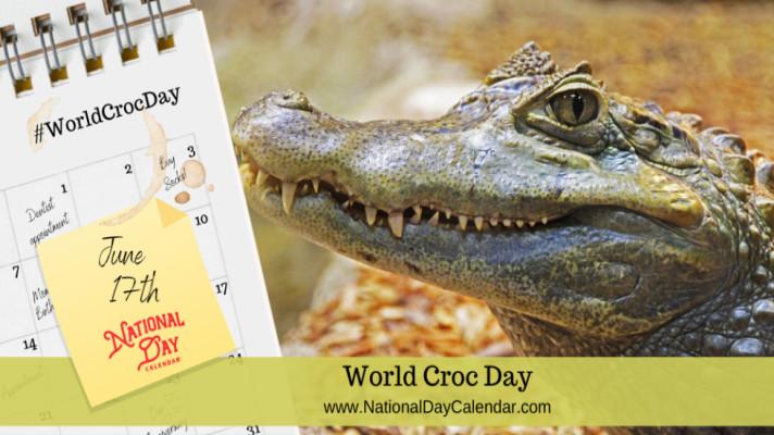 17. června - Světový den krokodýlů