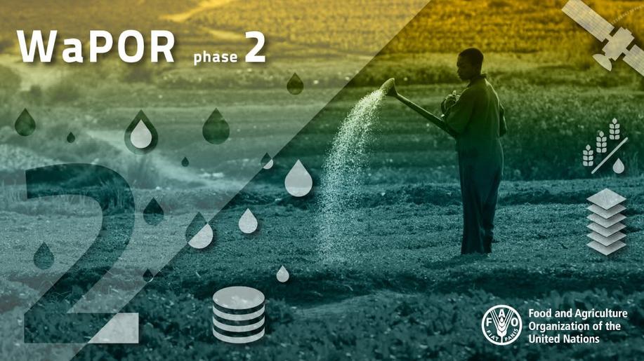 WaPOR - monitoring vody pro zemědělce 