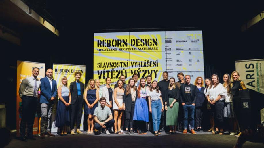 Cesta znovuzrození materiálu na 25. Designbloku:  Fakulta architektury ČVUT a Reborn Design spojili síly