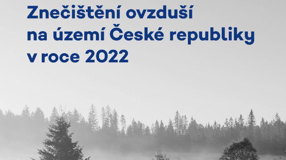 Znečištění ovzduší na území České republiky v roce 2022