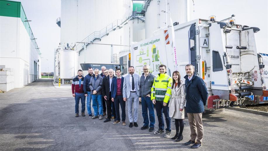 Zkušební provoz bioplynové stanice v Plazích u Mladé Boleslavi