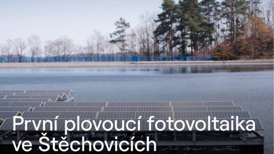 Plovoucí fotovoltaická elektrárna ve Štěchovicích zvýšila výkon na čtyřnásobek