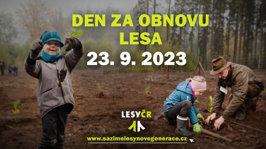 Dobrovolnická akce Den za obnovu lesa bude v září v osmi regionech ČR