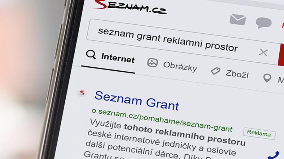 Seznam.cz spouští třetí kolo programu Seznam Grant a poskytuje reklamní prostor dalším dvaceti neziskovkám